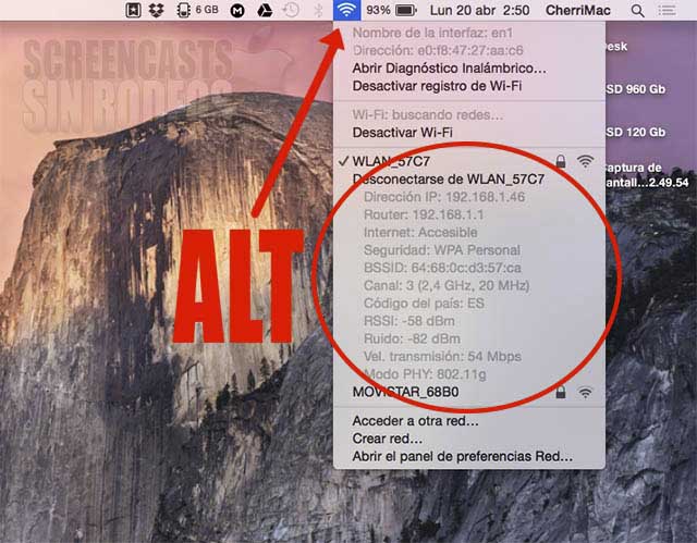 atajos de teclado mac