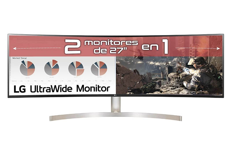 LG 49WL95C-W mejores monitores ultrapanorámicos de 49"