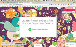 takeafile, enviar archivos grandes gratis, transferir archivos,